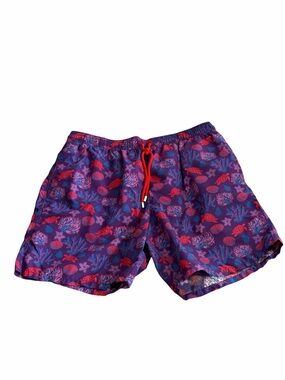 Vilebrequin Moorea Fond Marine Swim Trunks Prune/Marine